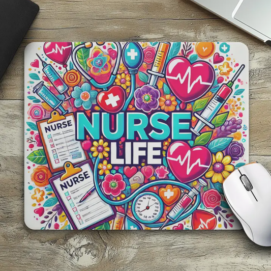 Nurse Life Mouse Pad